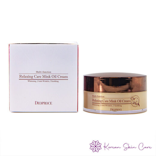 Deoproce Relaxing care mink oil cream